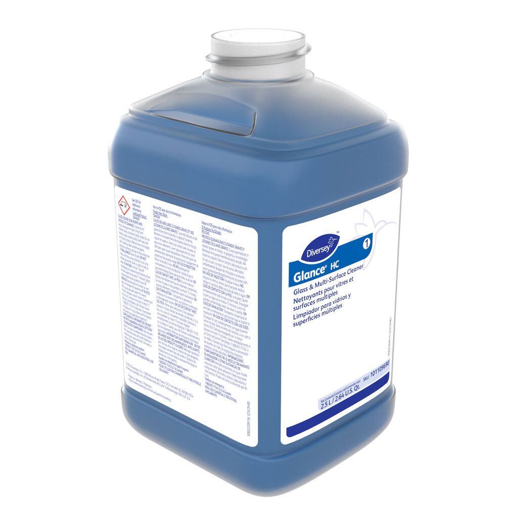 Glance HC Glass & Multi-Surface Cleaner 2.5 L - Left Angle