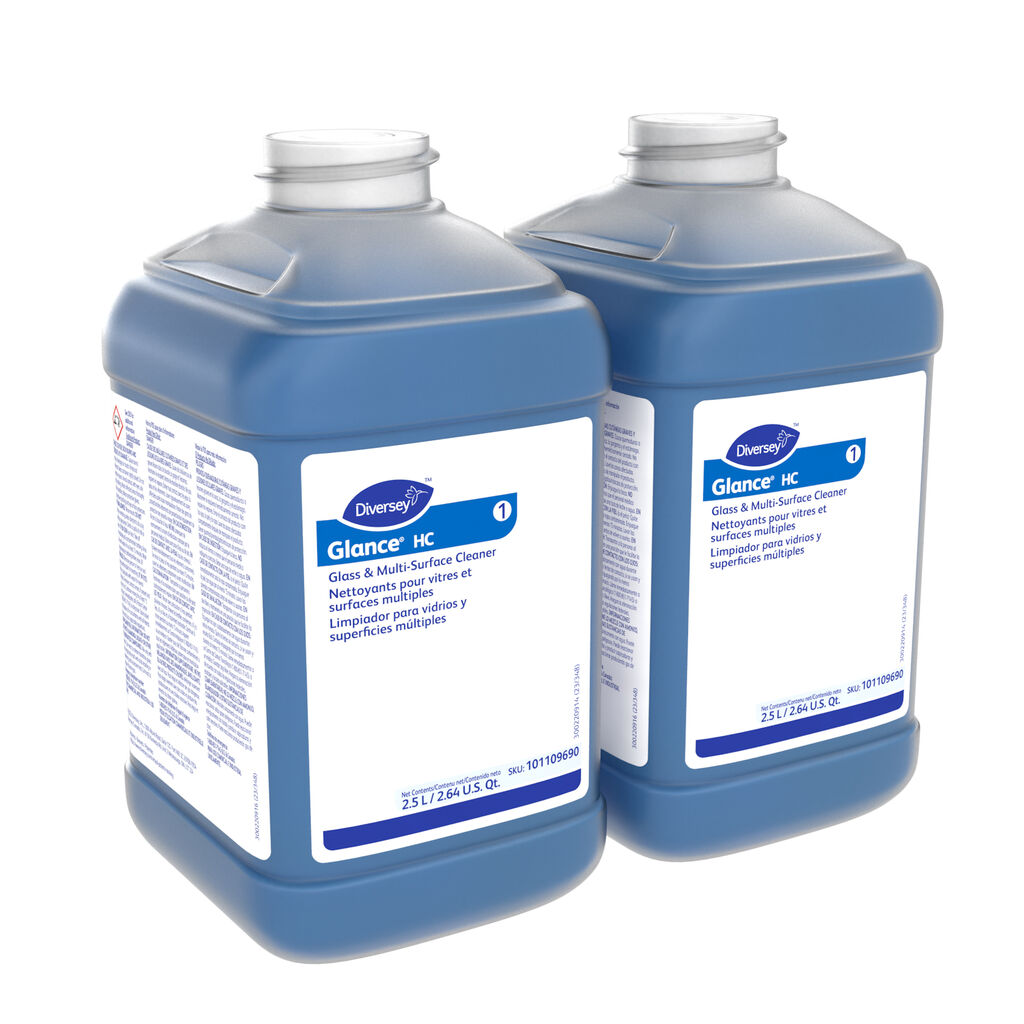 Glance HC Glass & Multi-Surface Cleaner 2.5 L - Multipack (2-pack)
