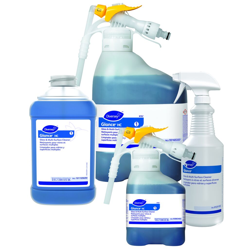 Glance HC Glass & Multi-Surface Cleaner 2.5 L - Family