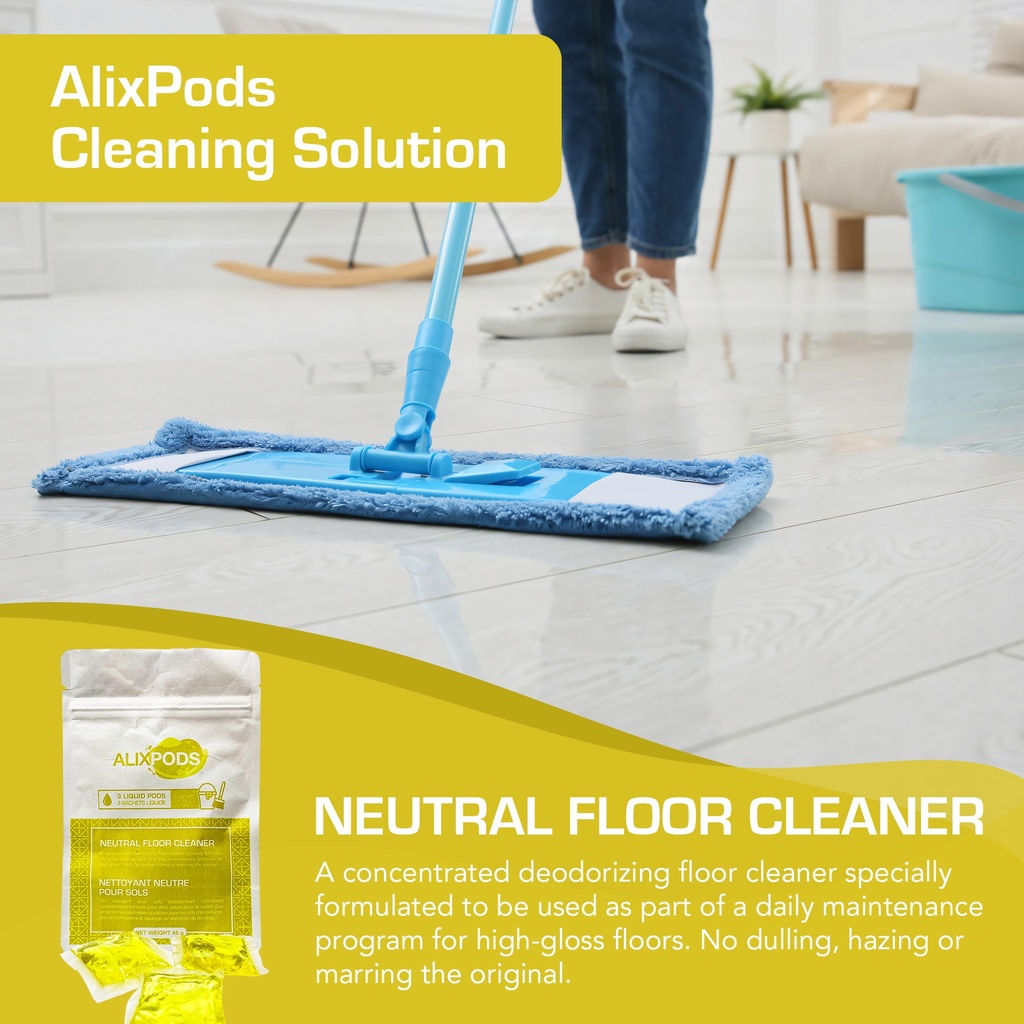AlixPods Neutral Floor Cleaner - 3 Pods