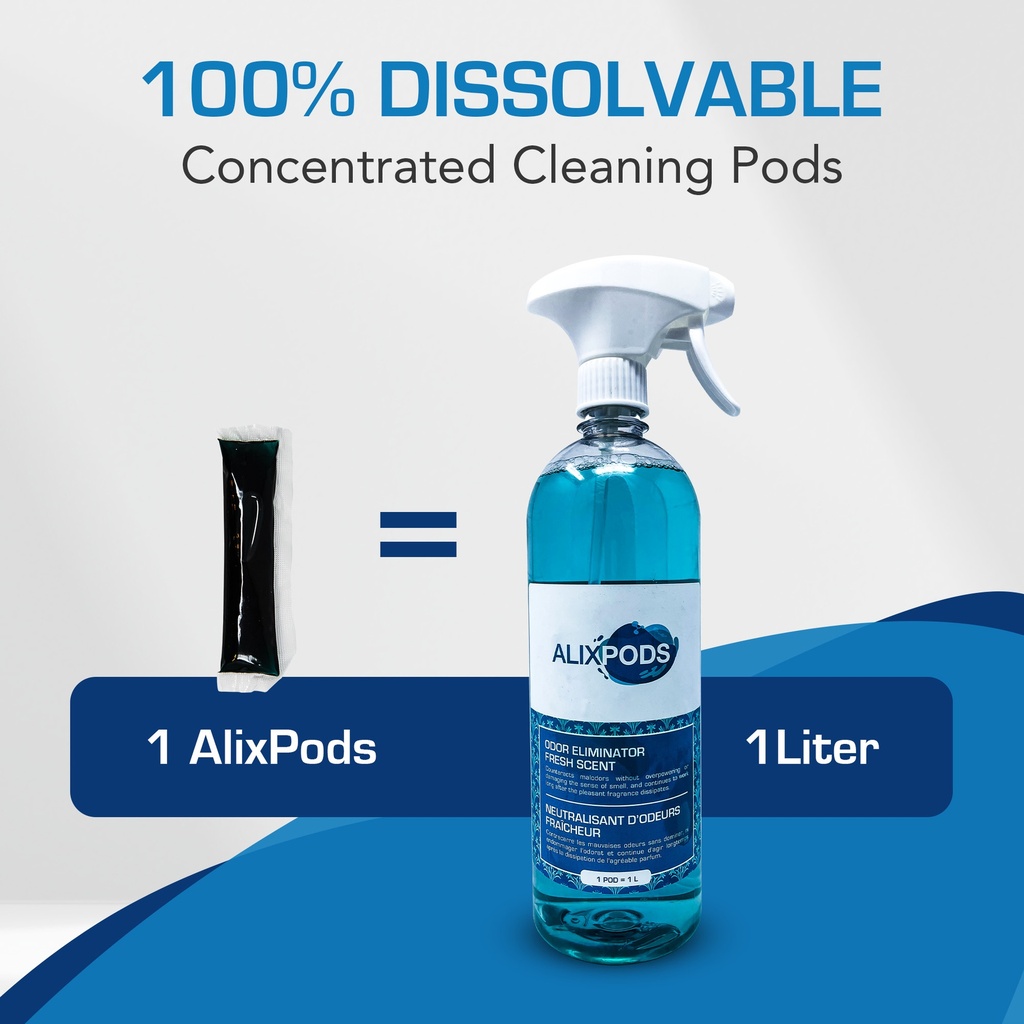 AlixPods Odor Eliminator Fresh Scent - 3 Pods