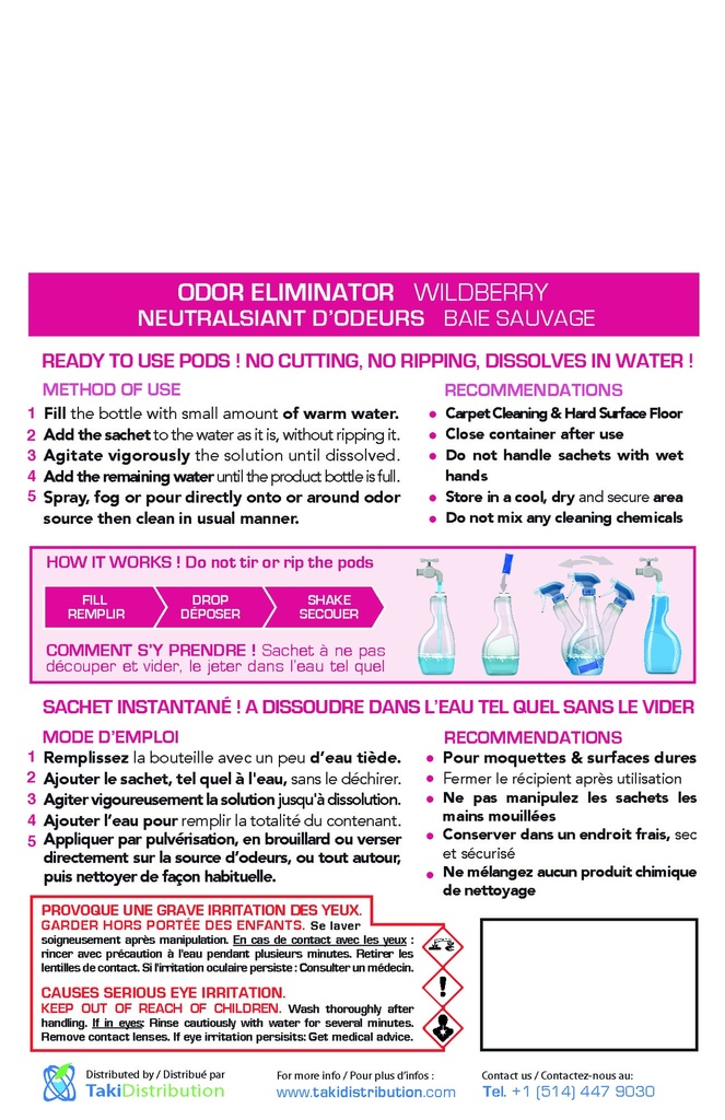Odor Eliminator Wildberry