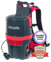 Numatic RBV150NX Battery Backpack Vacuum, ASTB2 Kit with 2 Batteries