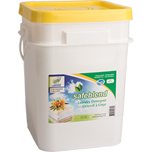 Safeblend Détergent à lessive en poudre HE concentré - 18 kg