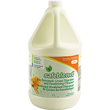 Safeblend Nettoyant désodorisant digesteur de graisses bio-enzymatique concentré - 4 L