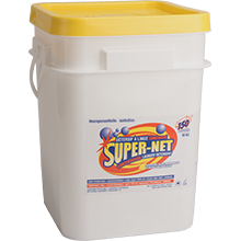 Safeblend Super-Net Détergent à lessive en poudre concentré - Parfum de citron - 18 kg