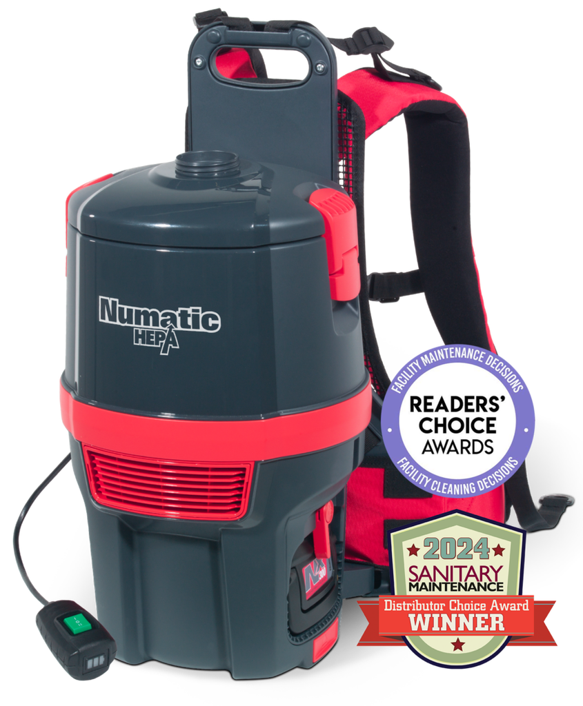 NaceCare RBV 150NXH HEPA Battery Backpack Vacuum (ASTB2 kit)