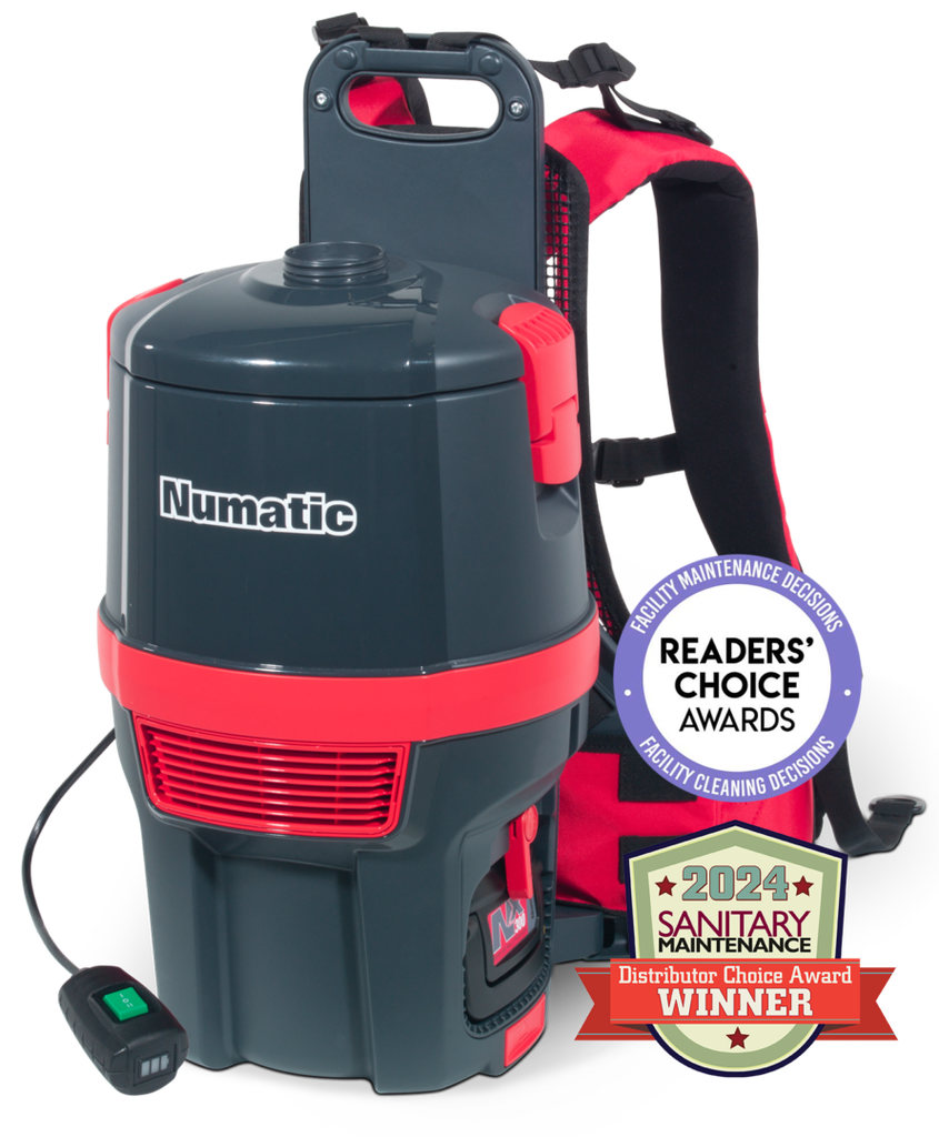 NaceCare Latitude RBV 150NX Battery Backpack Vacuum (ASTB8 kit)