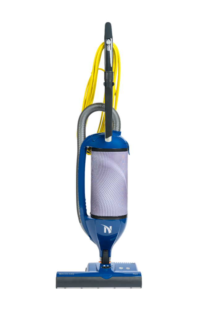 NaceCare N15 Dual Motor Upright Vacuum 15 in