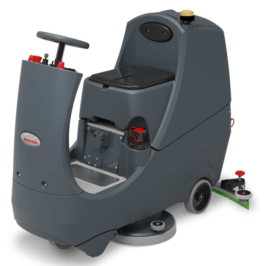 NaceCare CRL 2128/50T Compact Ride-On Scrubber 28 in (1 NX1K battery)