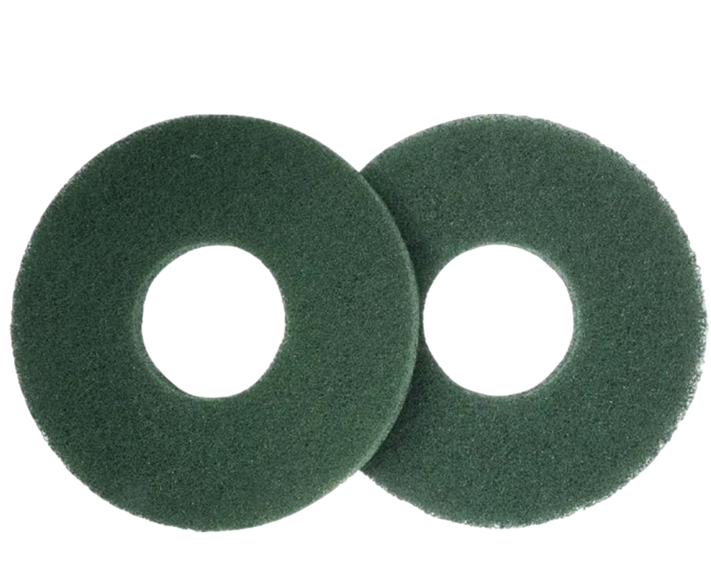 NaceCare Tampons de plancher verts pour autolaveuse 440 NX (anciennement 244NX)