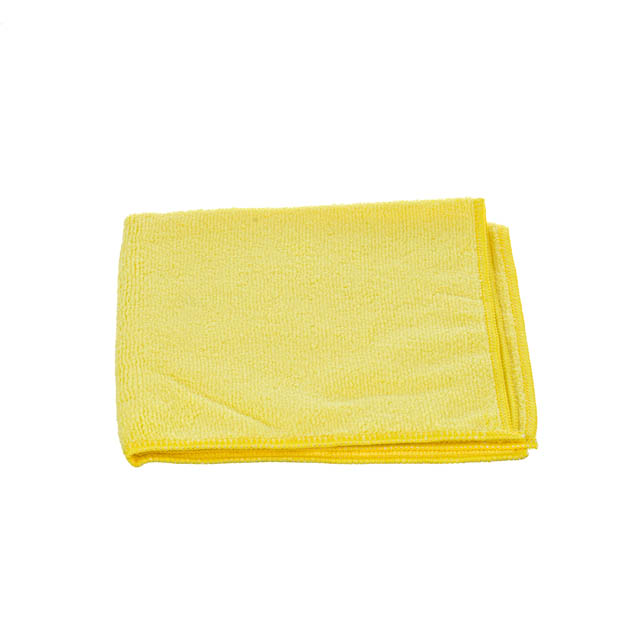Unger MicroWipe 200 UltraLite Microfiber Cloth 16 x 16 in, Yellow, Pack of 10