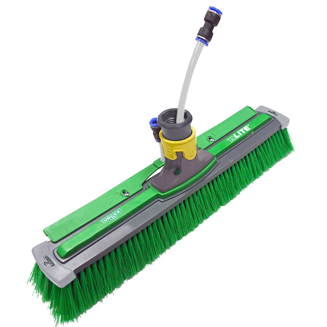 Unger nLITE Power Brush Complete, Flagged, 16 in (41 cm)