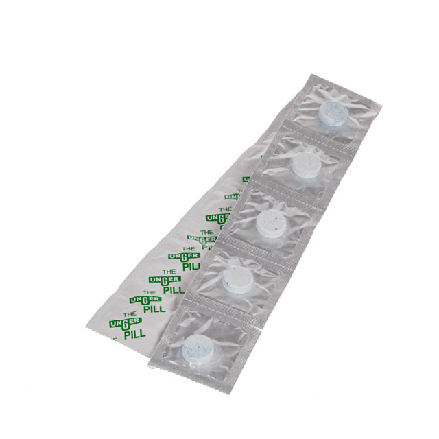 Unger The Pill Glass Cleaner, 100 Tablets