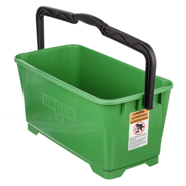 Unger Pro Window Cleaning Bucket 6 US gal (23 L), Green