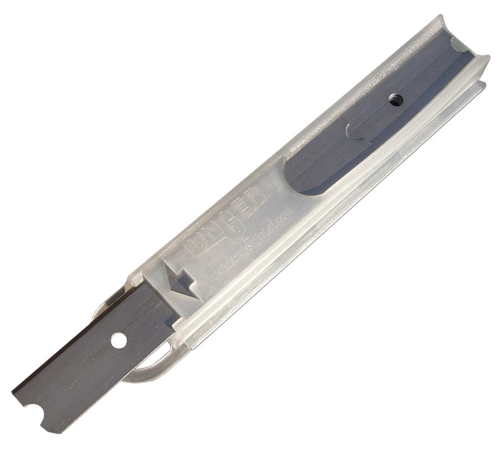 Unger Lames de grattoir de rechange en acier inoxydable 4 po, paquet de 10