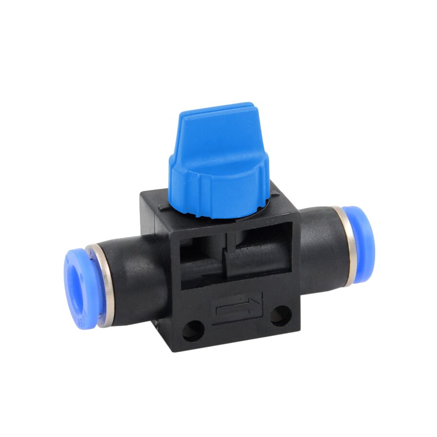 Quick-Connect Shut-Off Valve, Female/Female 8 mm