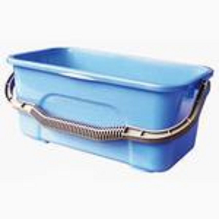 Seau de lavage de vitres 3 gal US, 14 po, bleu