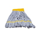 Unger Vadrouille à franges en microfibre SmartColor RoughMop, usage intensif, jaune, paquet de 5
