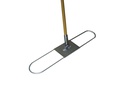 Atlas Graham Dry Mop Frame with Wood Handle, 24 in, 60 in Handle