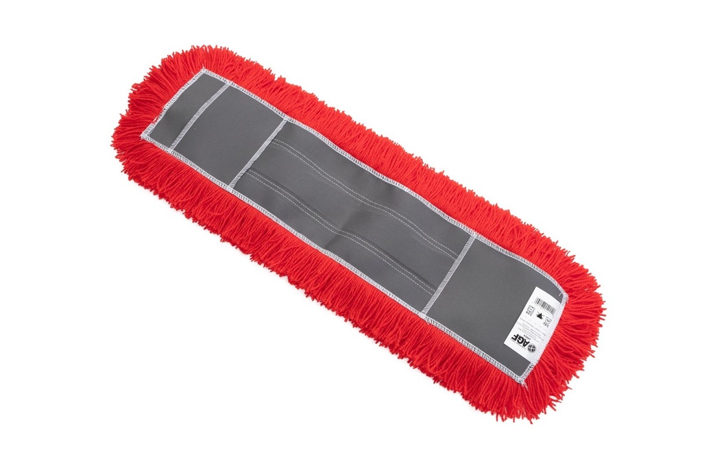 Atlas Graham Vadrouille à épousseter électrostatique, rouge, 60 po, caisse de 5