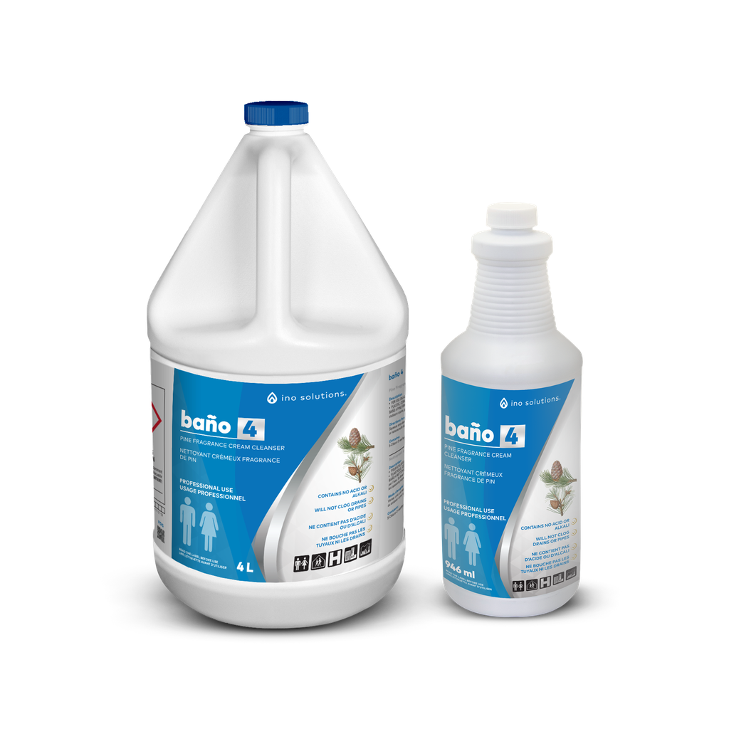 BANO 4 Nettoyant crémeux pour porcelaine 4 L