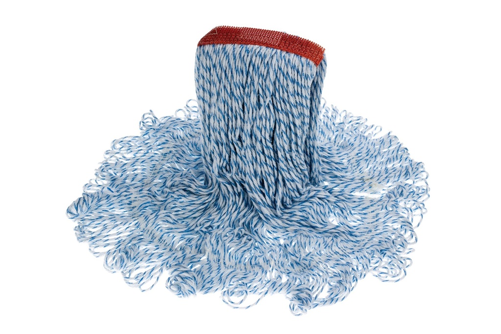 Atlas Graham Tuffstuff Synthetic Finish Mop, Narrow Band, Looped-End, Large