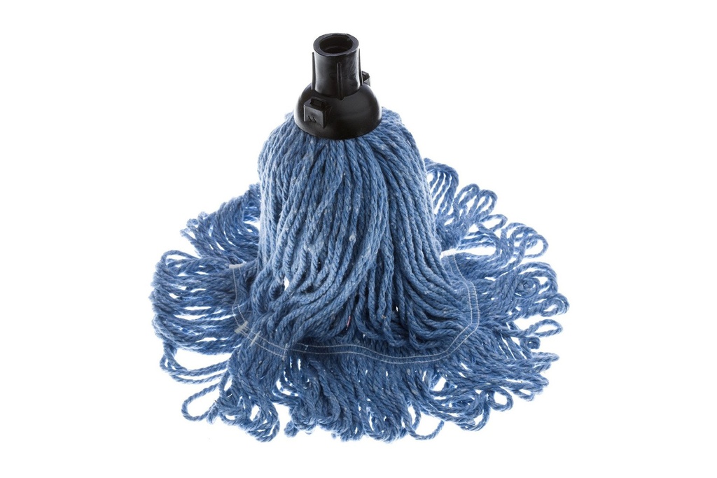 Atlas Graham Vadrouille humide Tuffstuff Ringtail synthétique, bouts bouclés, bleue, 9 oz
