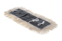 Atlas Graham Cotton Dust Mop, White, Untreated, Tie-On, Cut-End, 18 in