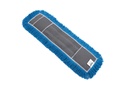 Atlas Graham Vadrouille sèche Electrastat en nylon bleu, non traitée, à attaches, bouts coupés, 24 po