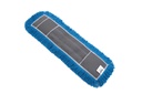 Atlas Graham Electrastat Dust Mop, Blue, Tie-On, 5 in Headband, 48 in, for Rigid and Folding Frames