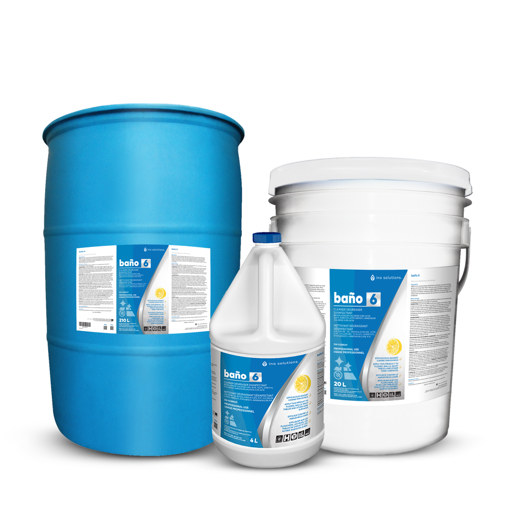 BANO 6 Cleaner degreaser disinfectant concentrated 4 L