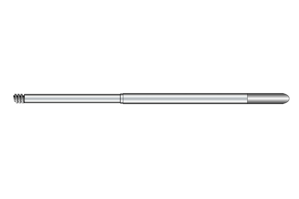 Atlas Graham Twist Lock Telescopic Threaded Handle, 3 Sections, Aluminum, 8 ft, 7/8 in