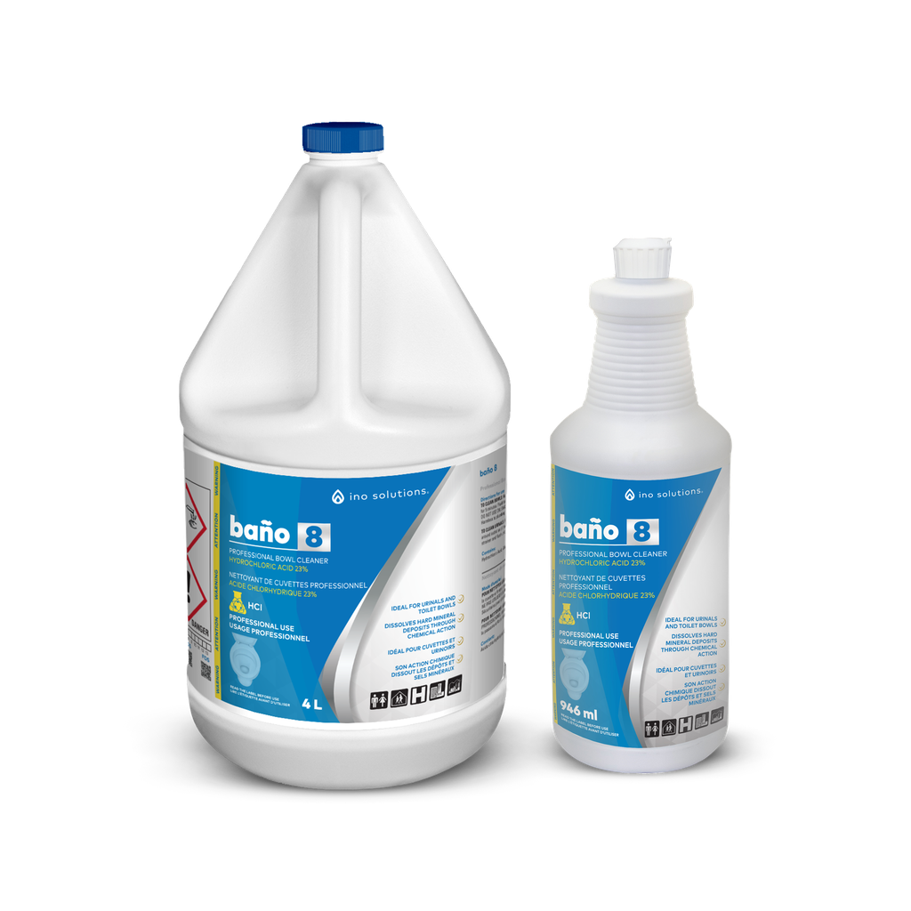 BANO 8 Nettoyant de cuvette acide professionnel 4 L