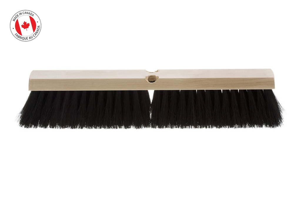 Atlas Graham Synthetic Fiber Indoor Fine Sweep Push Broom, 36 in