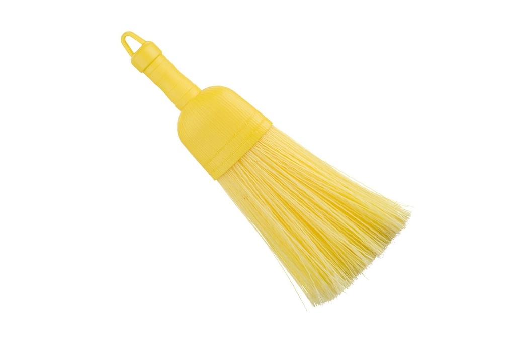 Atlas Graham Plastic Whisk Broom, Yellow