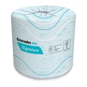 Cascades Pro Pro Signature Toilet Paper, 2-Ply, 48 Rolls x 400 Sheets, White, Case of 48