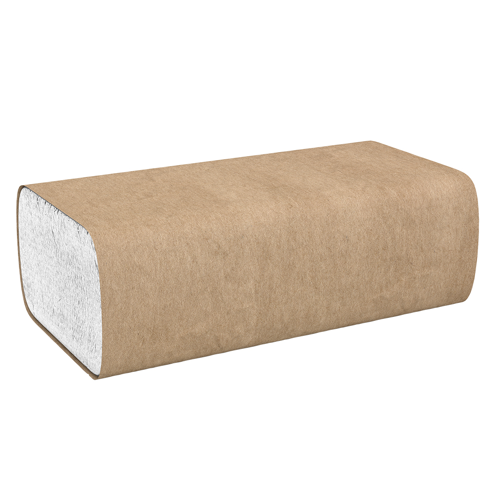 Cascades Pro Essuie-mains à plis multiples Pro Select, blanc, 1 pli, 16 paquets de 250 feuilles, caisse de 16