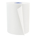 Cascades Pro Tandem+ Nano Roll Hand Towels, White, 1-Ply, 12 Rolls x 600 ft, Case of 12