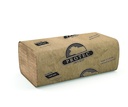 Cascades Pro Chiffons de laiterie Tuff-Job à pli simple, naturels, 16 paquets de 250 feuilles, caisse de 16