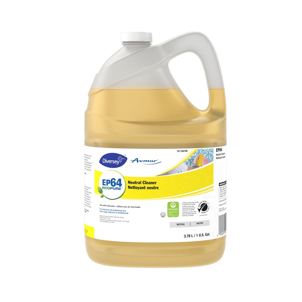 Diversey EP64 Neutral All-Purpose Cleaner Concentrate, 4 L