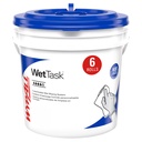 Kimtech Prep Wipers for Bleach, Disinfectants and Sanitizers, 6 Canisters of 140