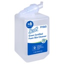 Scott Essential Savon à mains moussant sans parfum, cartouche de 1 L