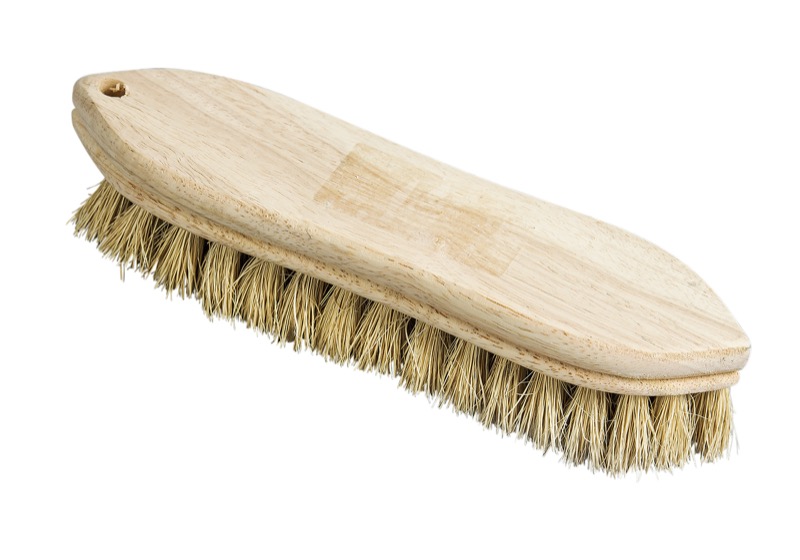 M2 Professional Brosse à main effilée, fibres naturelles de tampico, blanche, 9 po