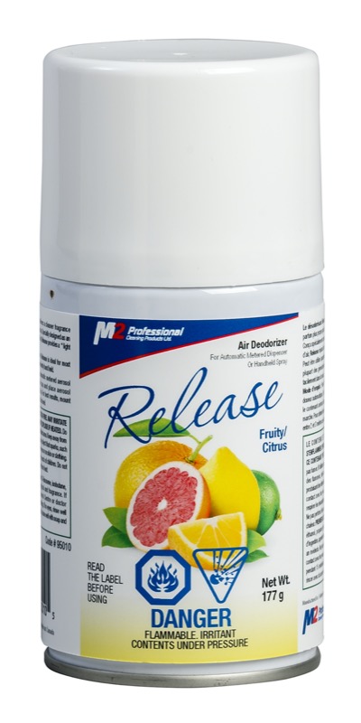 M2 Professional Air-Mist Citrus Spray Refill, 180 g, Case of 12
