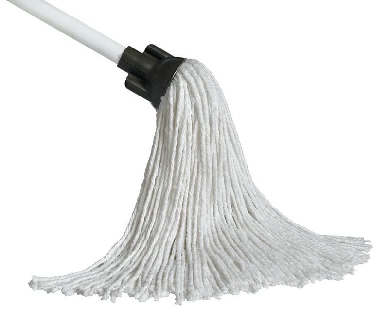 M2 Professional Yacht Wet Mop, Looped-End, Detachable, 10 oz