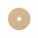 3M Scotch-Brite Natural Fiber Polishing Floor Pad, 20 in, Tan