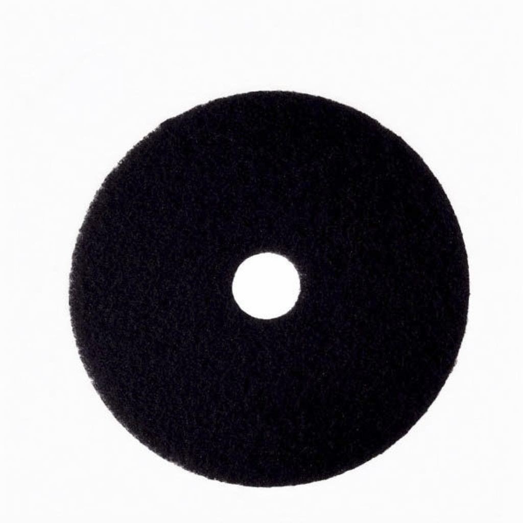 3M Scotch-Brite Stripping Floor Pad, 14 in, Black