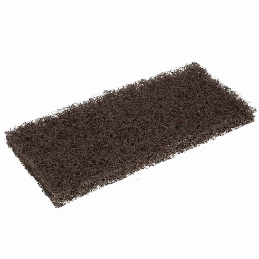 3M Scotch-Brite Tampon Doodlebug, 4 5/8 po x 10 po, brun