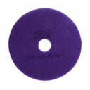3M Scotch-Brite Diamond Plus Floor Pad, Purple, 20 in, Case of 5